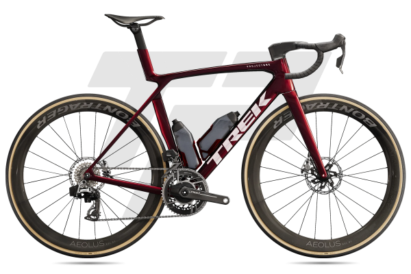  Madone SLR 9 Gen 8 Sram Red AXS 12s Bontrager Aeolus RSL 51 DB - Carbon Red Smoke