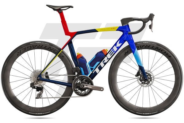  Madone SLR 7 Gen 8 Sram Force AXS 12s Bontrager Aeolus Pro 51 DB - Team Replica