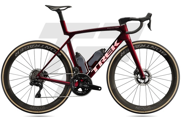  Madone SLR 9 Gen 8 Shimano Dura-Ace R9270 Di2 12s Bontrager Aeolus RSL 51 DB - Carbon Red Smoke