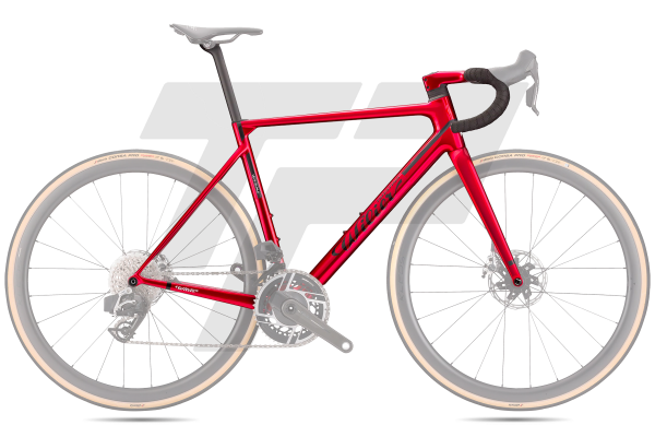 Verticale SLR Telaio - Velvet Red / Glossy 