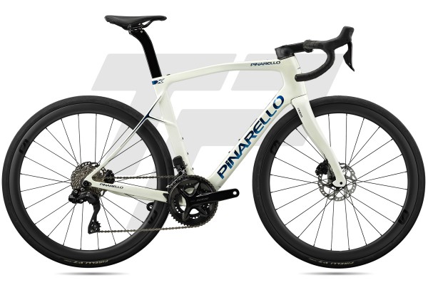  X5 MY25 Shimano 105 R7170 Di2 12s Most Ultrafast 45 DB - Xolo Crystal White (G270)