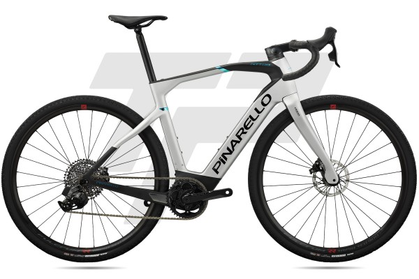  Nytro E-Gravel E5 Sram Rival eTap AXS 12v Fulcrum Rapid Red 900 - Saturn Silver (G390)