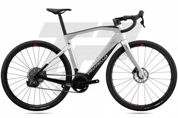  Nytro E-Gravel E5 Sram Rival eTap AXS 12v Fulcrum Rapid Red 900 - Saturn Silver (D331)