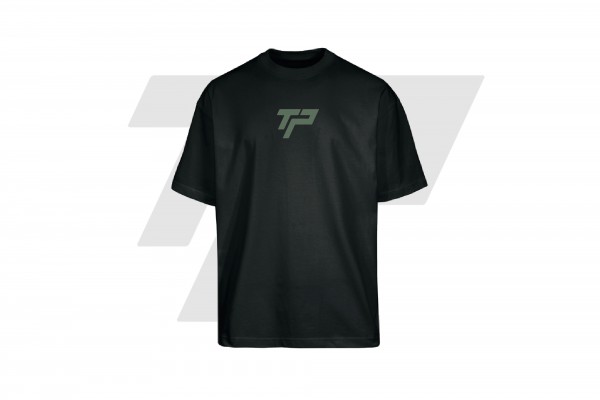  T-Shirt Over TP - Nero - Verde Militare 