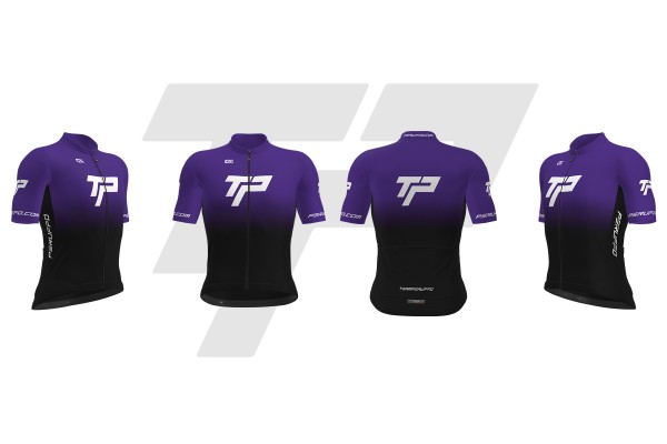  Maglia Estiva Sfida V1 Faded - Viola / Nero