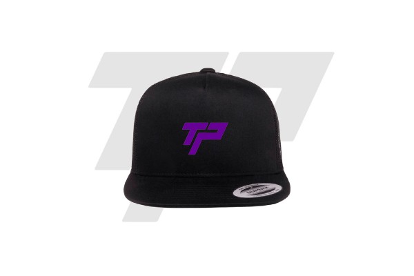  Cappellino Trucker TP - Nero - Viola Fluo