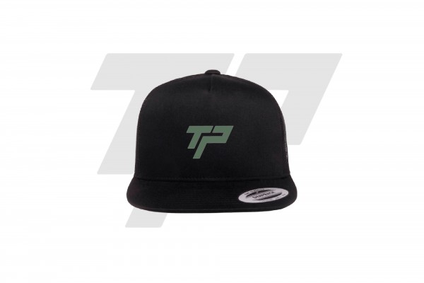  Cappellino Trucker TP - Nero - Verde Militare 