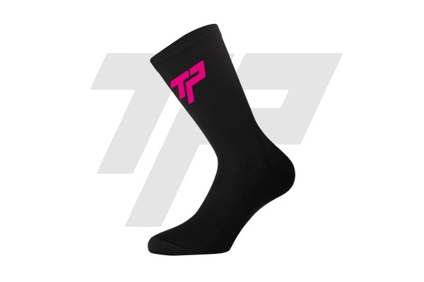  Calze TP - Nero - Lampone Fluo