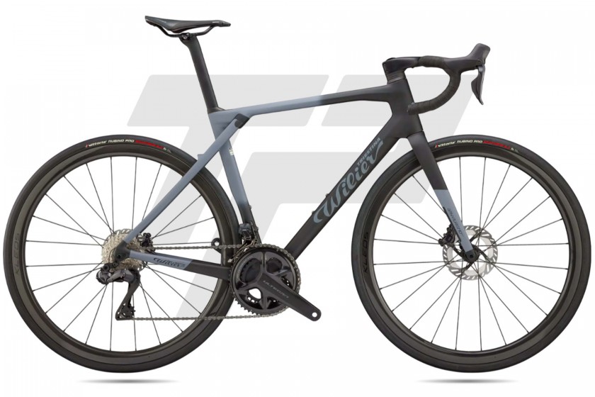 Wilier Triestina Granturismo SLR Shimano Ultegra R8170 Di2 12v Miche Kleos 36 Carbon Faded Black / Grey: Matt