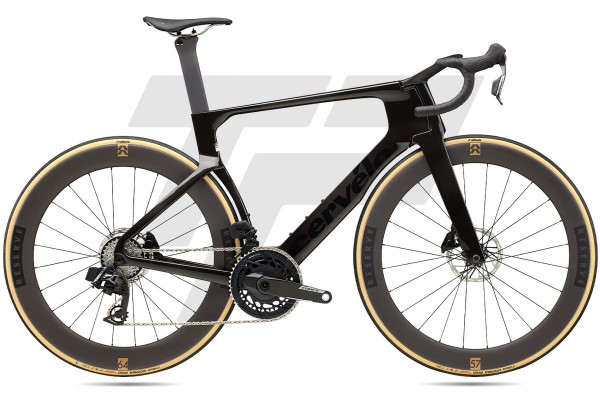  New S5 Sram Force AXS E1 12v Reserve 57/64 DB - Five Black S5