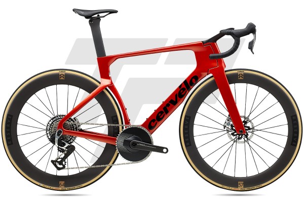  New S5 Sram Red AXS E1 12v Reserve 57/64 DB - Carnelian