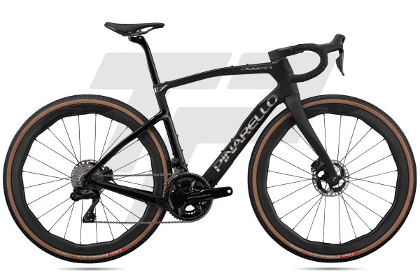  Dogma GR Shimano Dura-Ace R9270 Di2 2x12s Princeton Grit 4540 DB - Black on Black (H142)