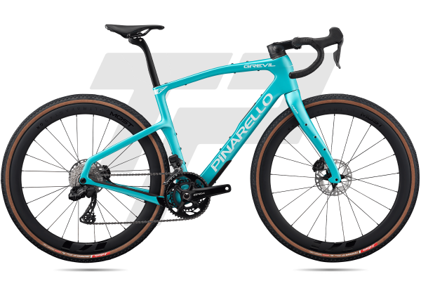 Pinarello New Grevil F7 Sram Force XPLR AXS 1x13s Most Gravel Carbon 45 DB