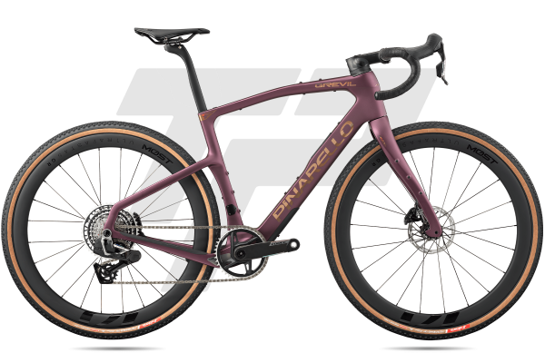 Pinarello New Grevil F7 Shimano GRX RX825 Di2 2x12s Most Gravel Carbon 45 DB