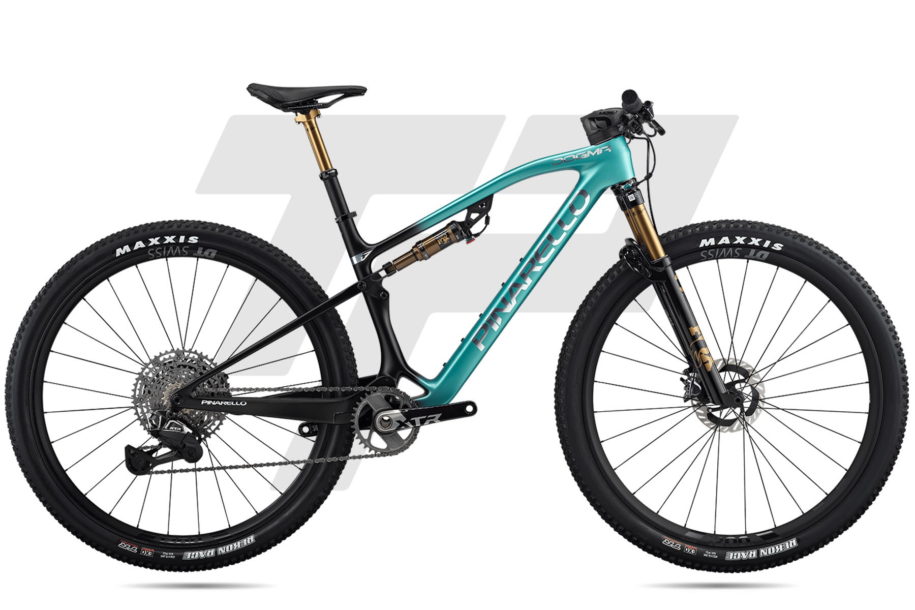 Pinarello Dogma XC Shimano New XTR Di2 12v DT Swiss XRC 1200 Spline Formula Green (H160)