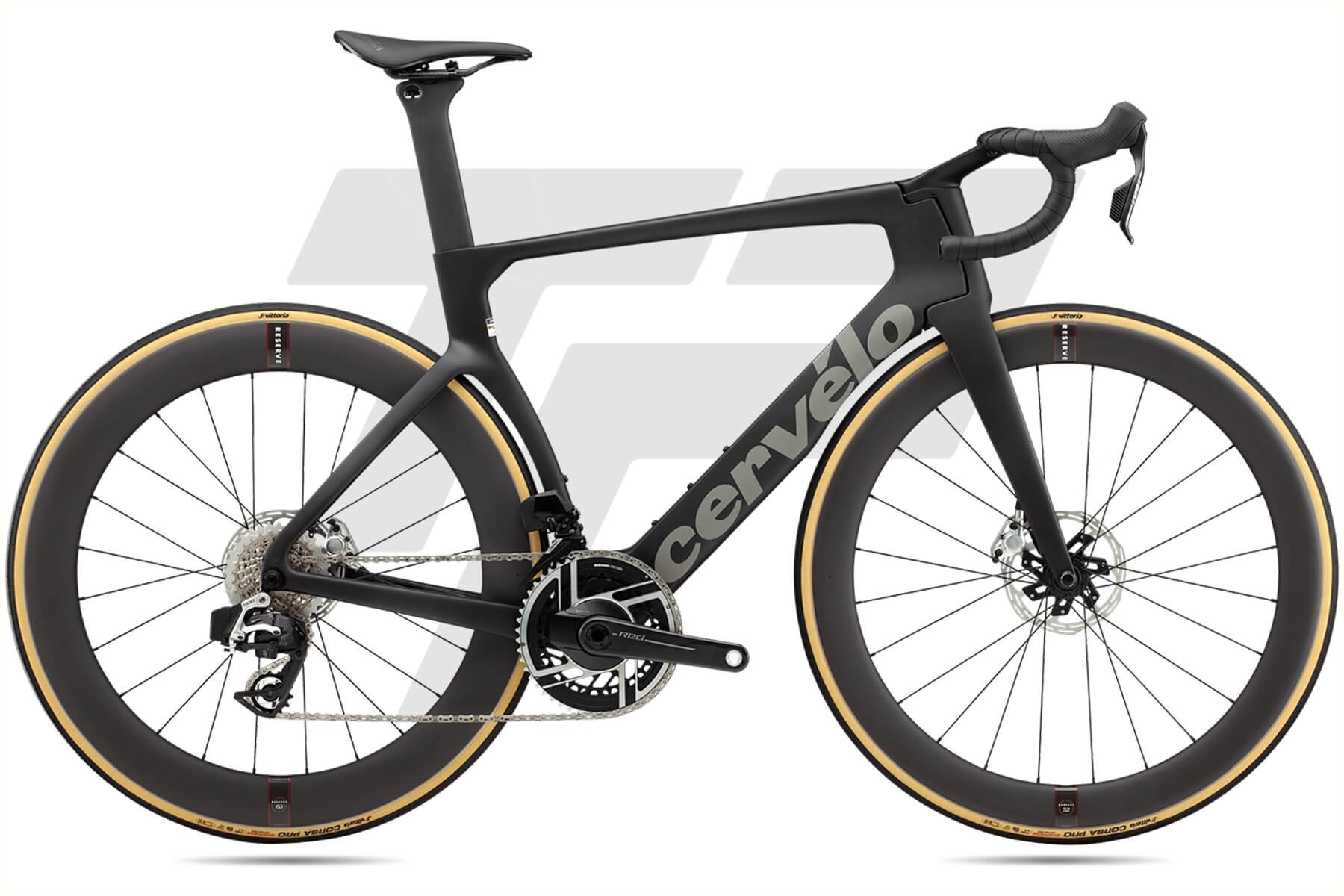 Cervélo S5 Shimano Dura-Ace R9270 Di2 12v Reserve 52/63 DB Five Black 2025