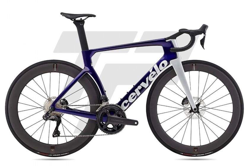 Cervélo S5 Shimano Ultegra R8170 Di2 12v Reserve 52/63 DB - Five Black Sapphire Ice