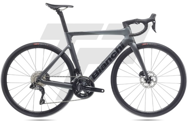  Oltre Race Shimano 105 R7120 12s Velomann V30R DB - ZL - Grigio / Nero – full matt