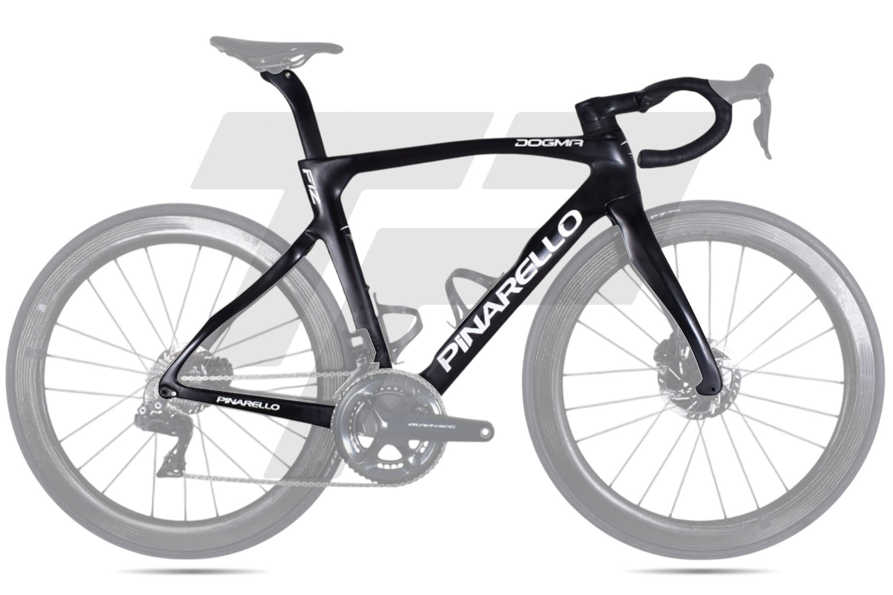 Pinarello Dogma F12 Disc Test Size 465 (S) Frame with Handlebar