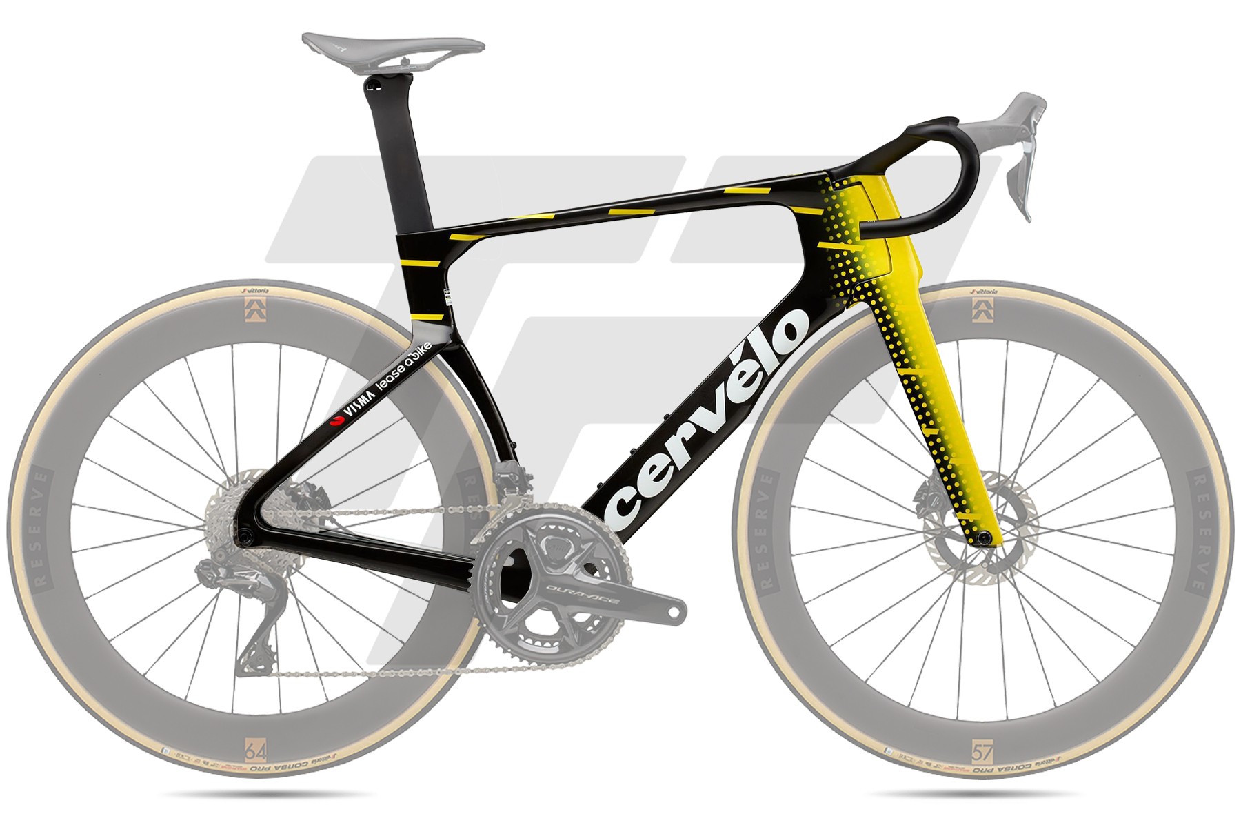 Cervélo New S5 Telaio Team Replica - Visma | Lease a Bike