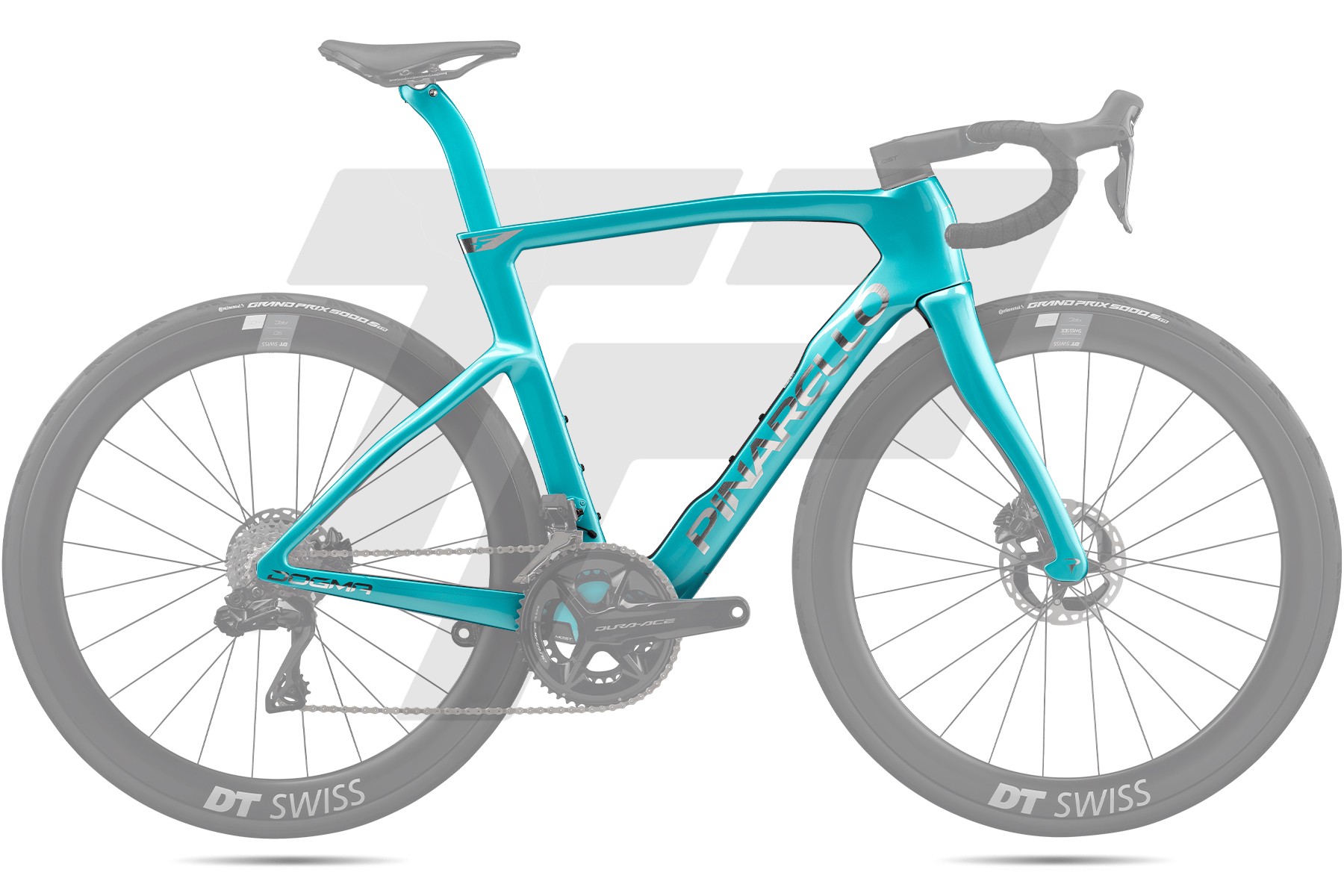 Pinarello New Dogma F Disc MY26 Telaio - LUXTER TURQUOISE (H100) Pinarello New Dogma F Disc MY26 Telaio - LUXTER BLUE SHINY (H103) LUXTER TURQUOISE (H100)