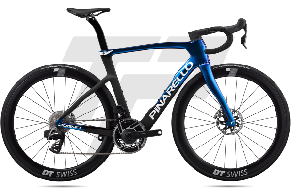 Pinarello New Dogma F Disc MY26 Sram Red AXS 12v Princeton Peak 4550 DB - LUXTER BLUE SHINY (H103) LUXTER TURQUOISE (H100)