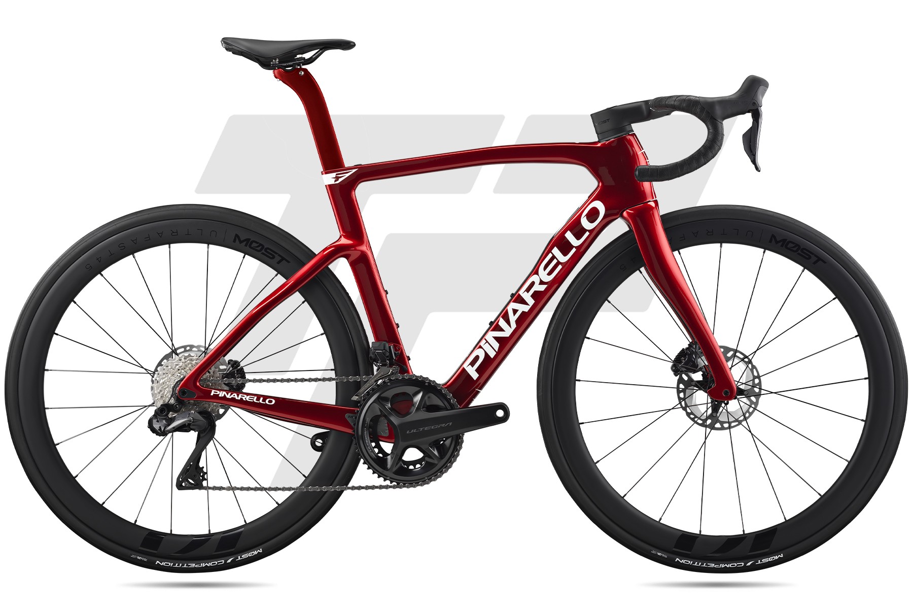 Pinarello F7 MY26 Shimano Ultegra R8170 Di2 12v Most Ultrafast 45 DB Starry Red Shiny (H211)