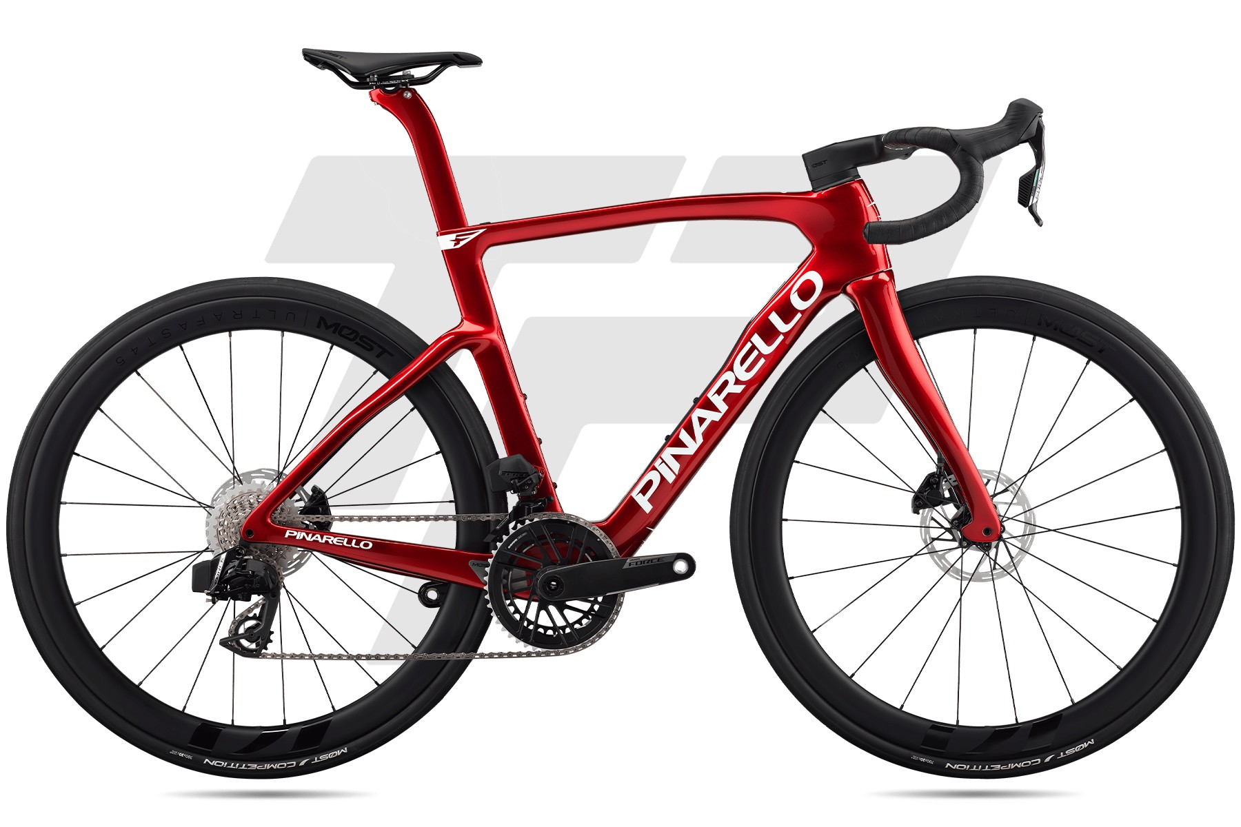 Pinarello F7 MY26 Sram Force AXS 12v Most Ultrafast 45 DB Starry Red Shiny (H211)