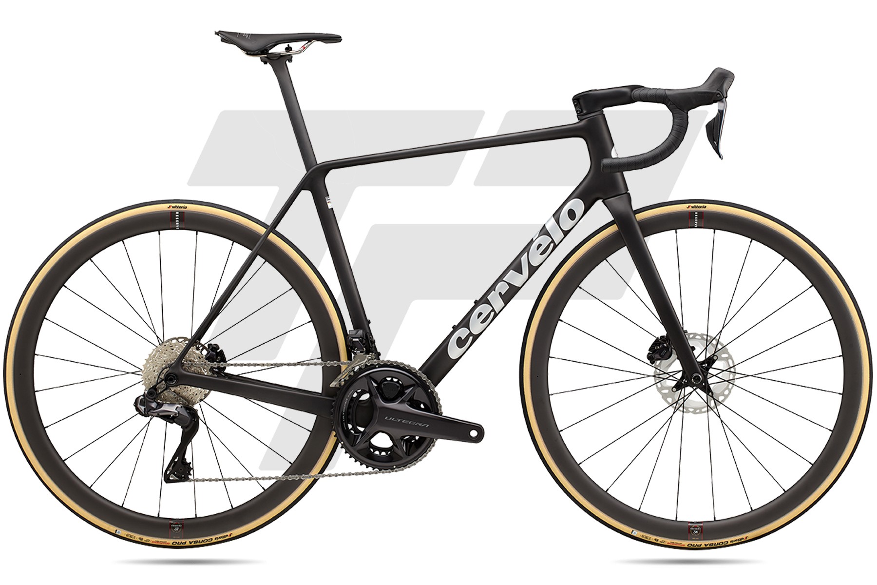 Cervélo New R5 Shimano Ultegra R8170 Di2 12v Power Meter 4iiii Reserve 34/37 DB Five Black/Silver