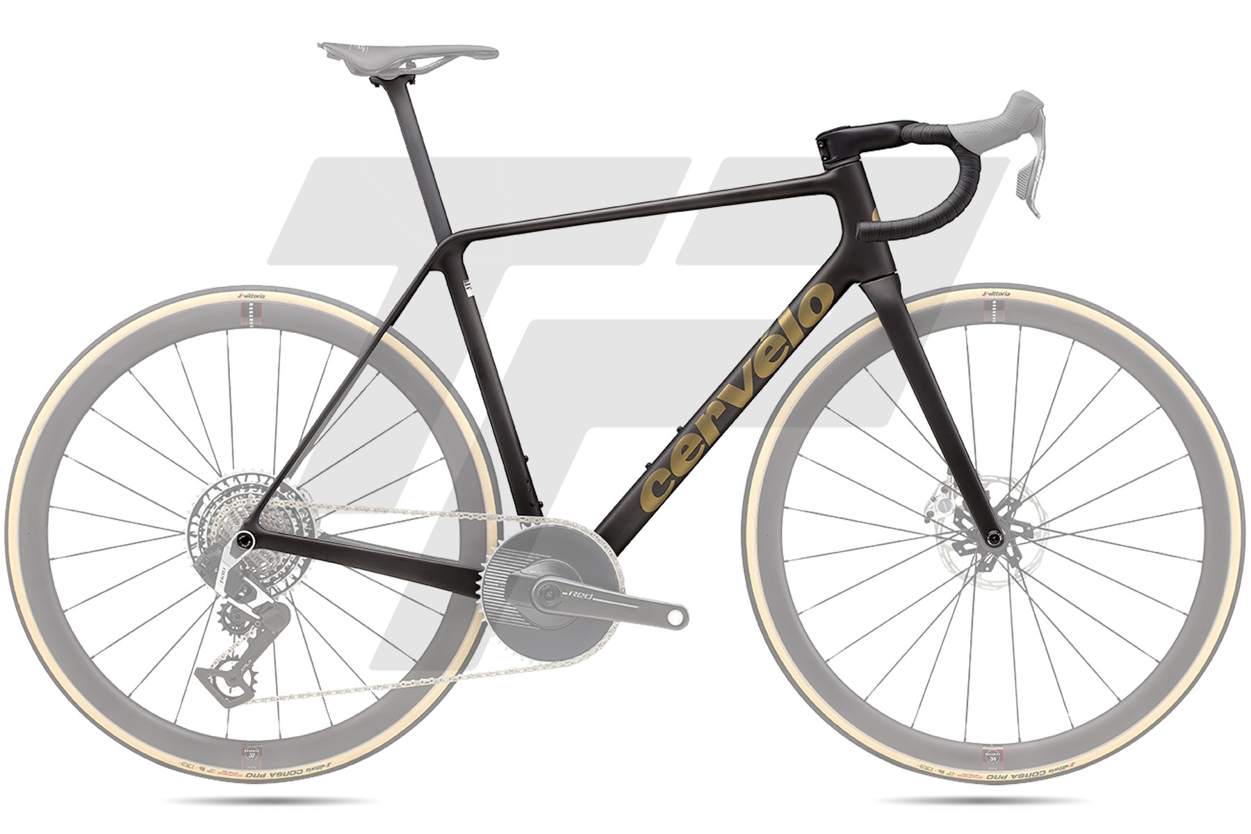 Cervélo New R5 Telaio Five Black/Bronze