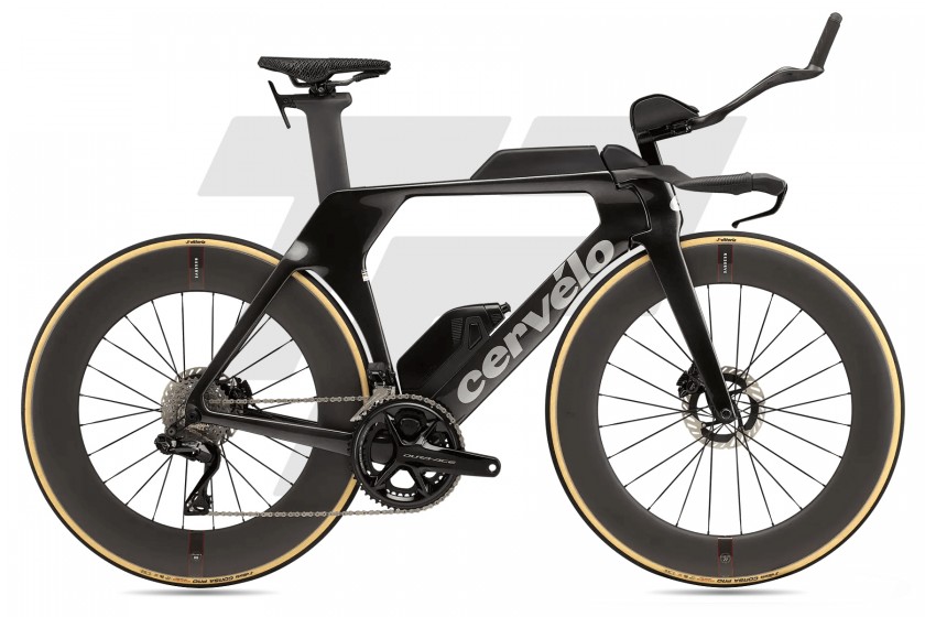 Cervélo P5 Shimano Dura-Ace R9270 Di2 12v Power Meter 4iiii Reseve 77/88 DB Five Black/Black