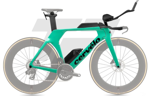 Cervélo P5 Telaio Green Clay