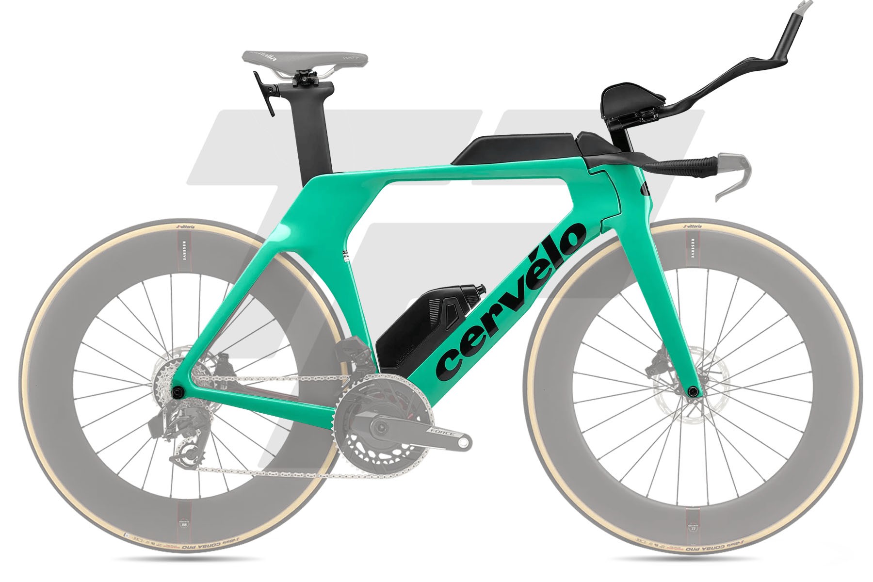 Cervélo P5 Telaio Green Clay