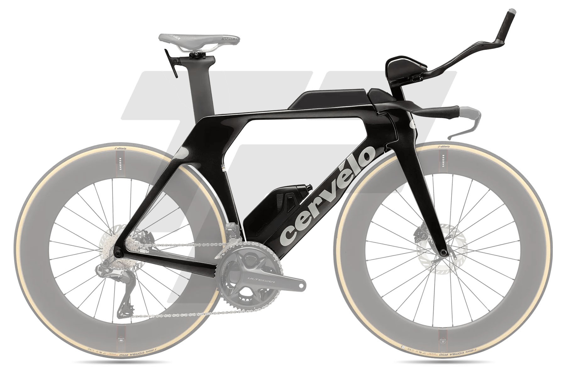 Cervélo P5 Telaio Five Black/Black