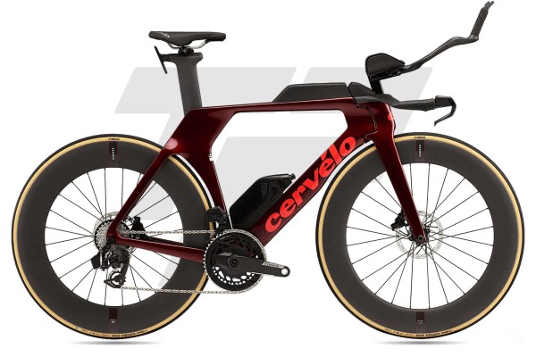  P5 Shimano Ultegra R8170 Di2 12s Power Meter 4iiii Reserve 77/88 DB - Red Hot