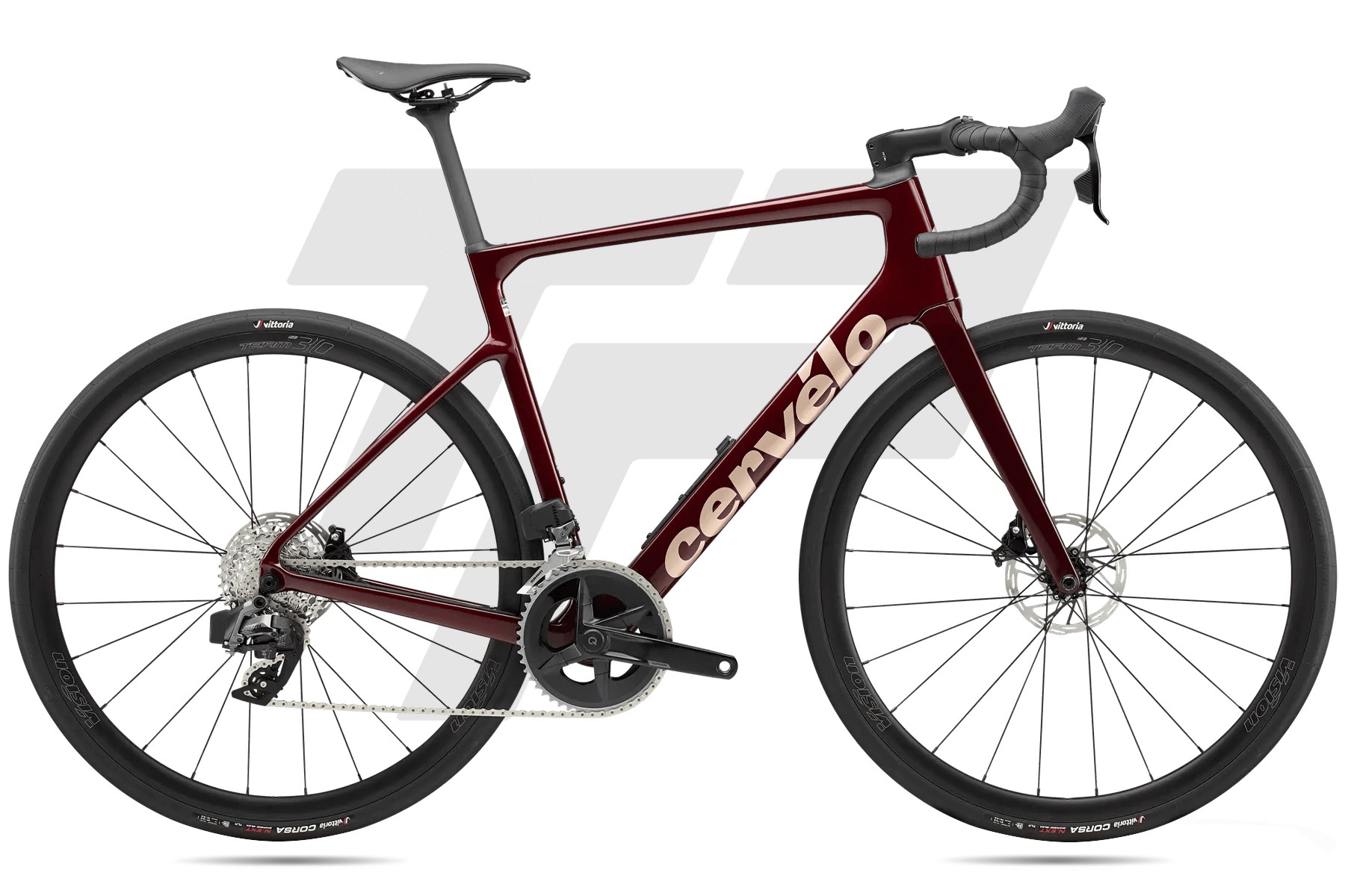 Cervélo Caledonia 5 Sram Rival AXS 12v Vision Team 30 DB Carmine
