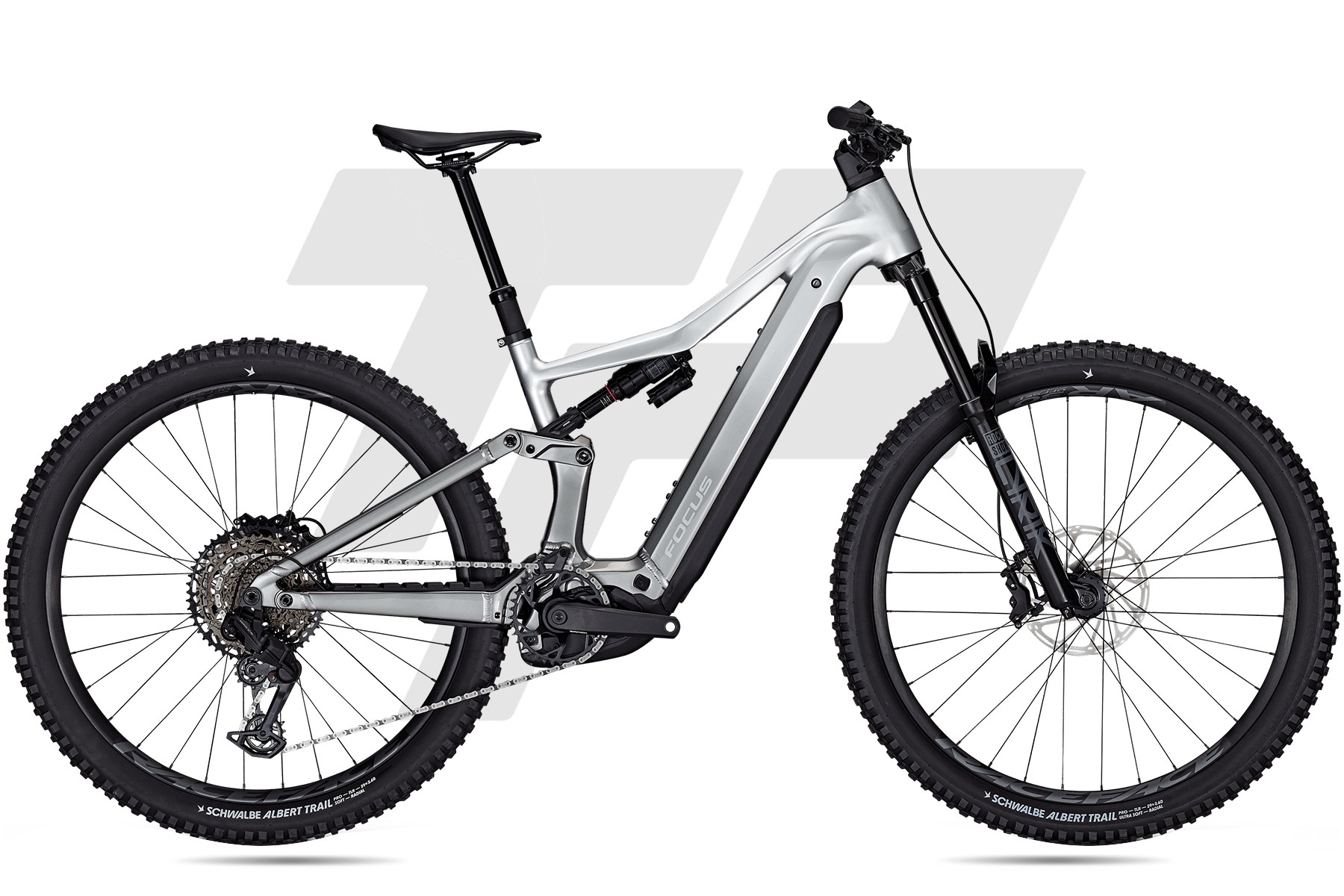 Focus JAM² 6.8 SRAM Eagle 70 12v Raceface AR-30 Silver