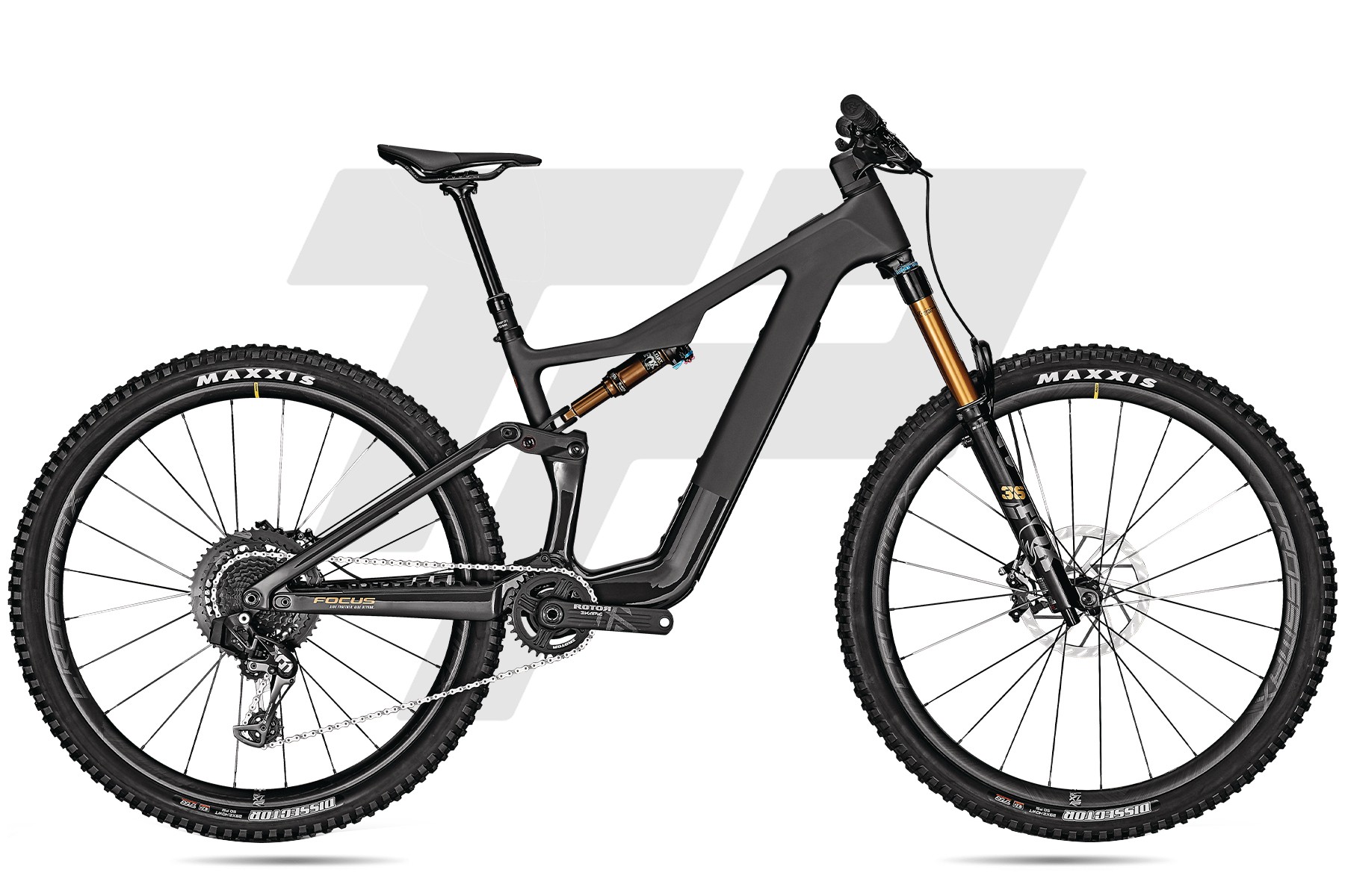 Focus JAM² SL 9.0 SRAM XO1 Eagle AXS 12v Mavic Crossmax X LR Nero