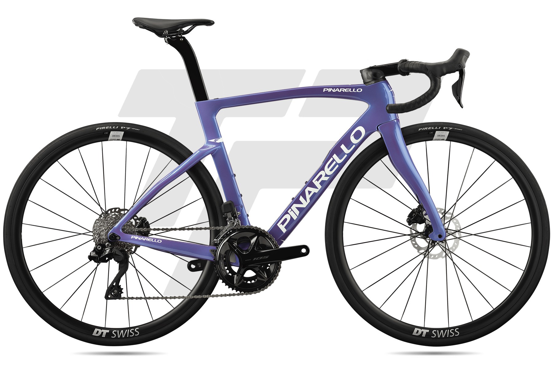 Pinarello F5 MY25 Shimano 105 R7170 Di2 12v DT Swiss A 1800 30 DB Cobalt Blue (G220)