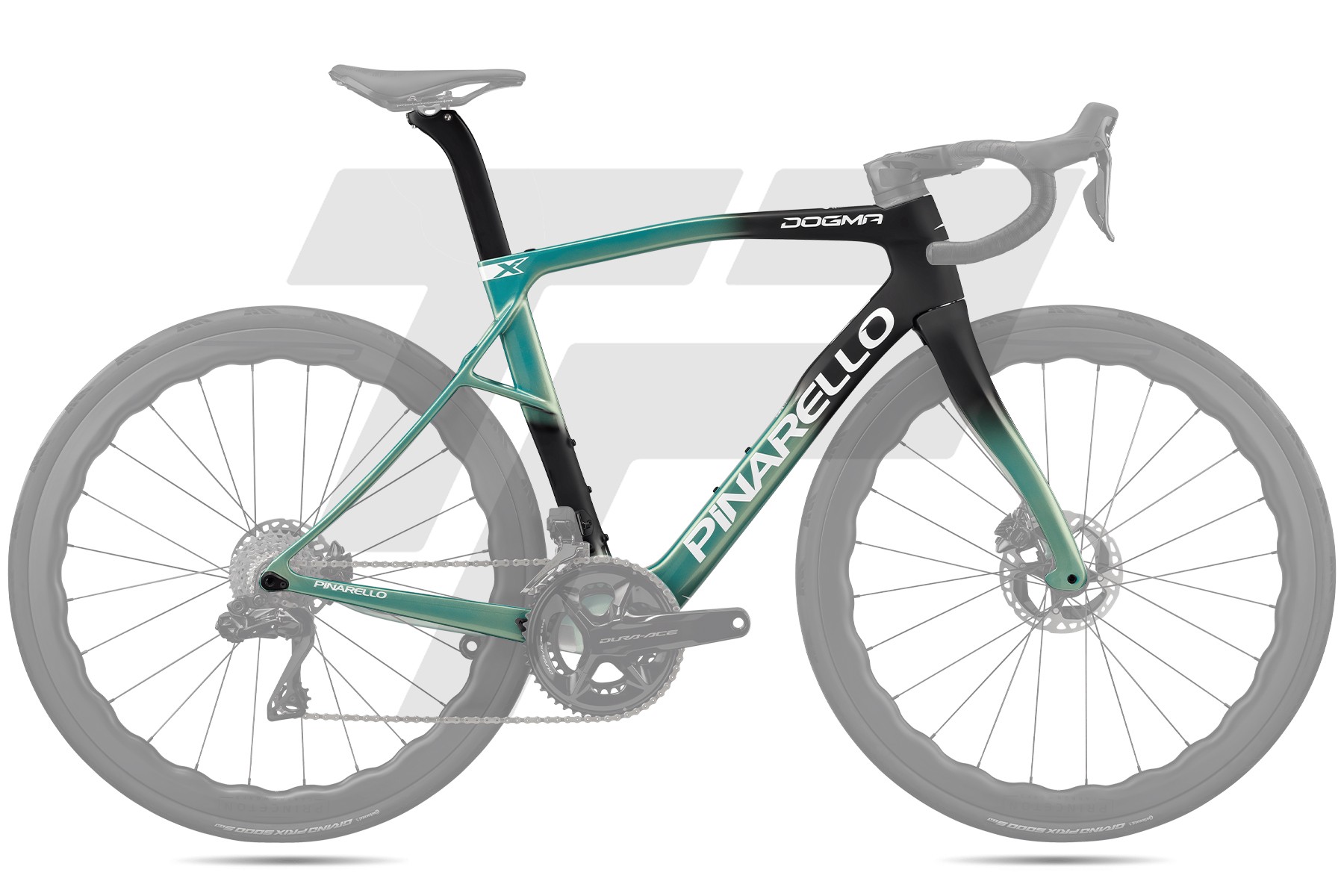 Pinarello Dogma X MY25 Telaio - Xolar Yellow (G142) LUXTER SKY SHINY (H121)