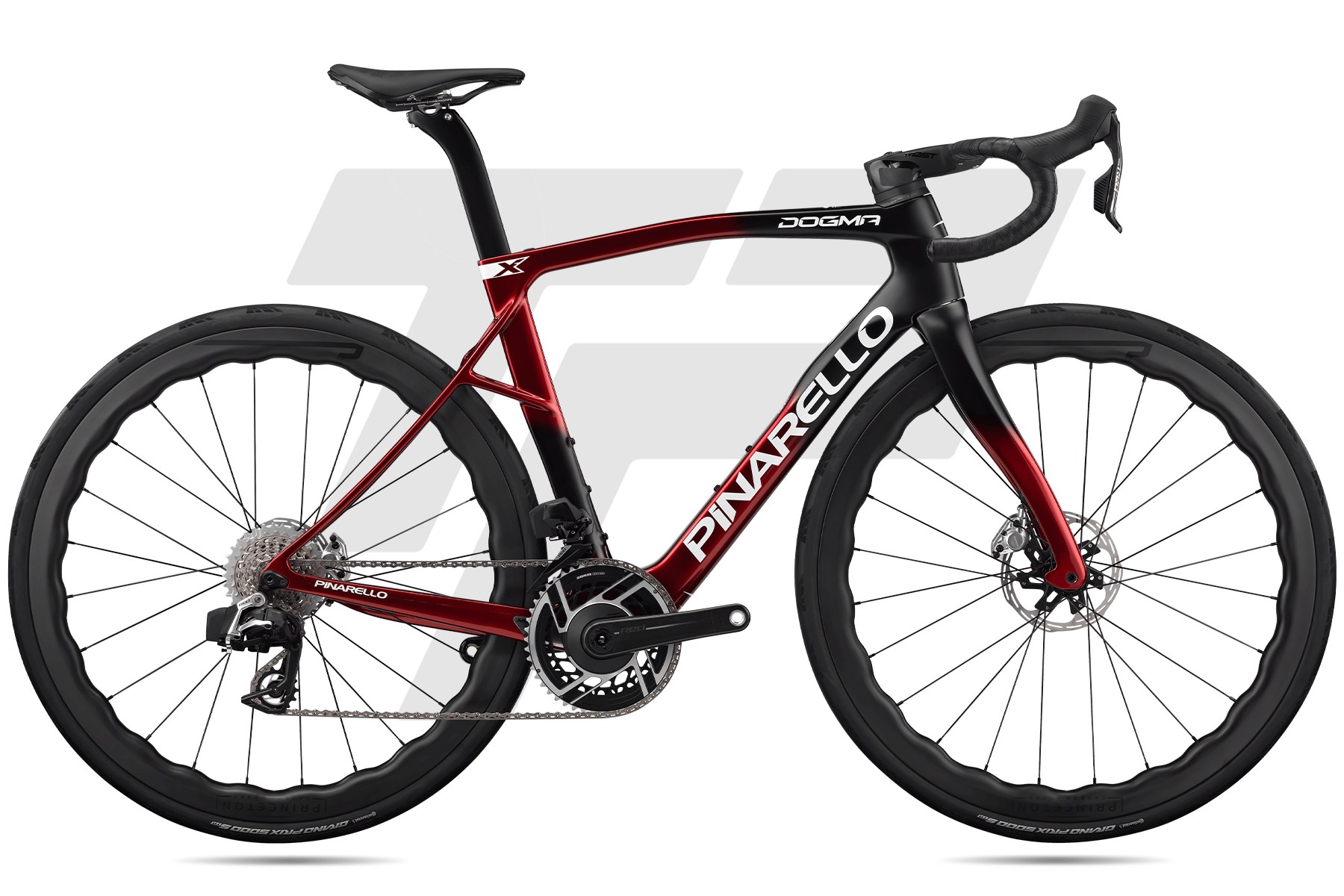 Pinarello Dogma X MY25 Shimano Dura-Ace Di2 12v Princeton Grit 4540 DB STARRY RED SHINY (H120)