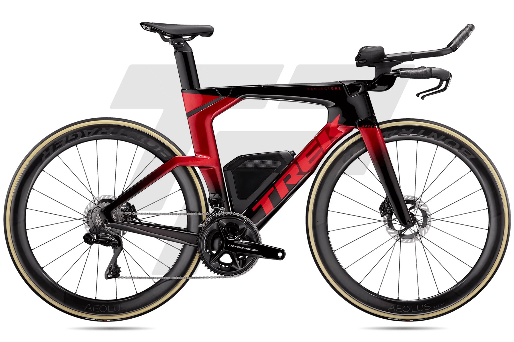 Trek Speed Concept SLR 9 Shimano Dura-Ace R9270 Di2 12v Bontrager Aeolus RSL 51 DB Metallic Red Smoke to Carbon Red Smoke Fade