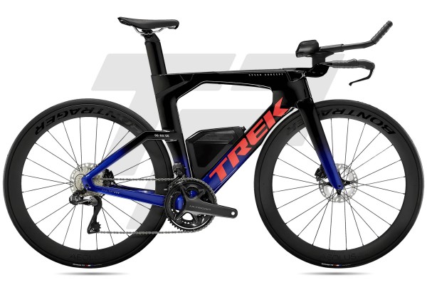  Speed Concept SLR 7 Shimano Ultegra R8170 Di2 12s Bontrager Aeolus Pro 51 DB - Hex Blue/Trek Black