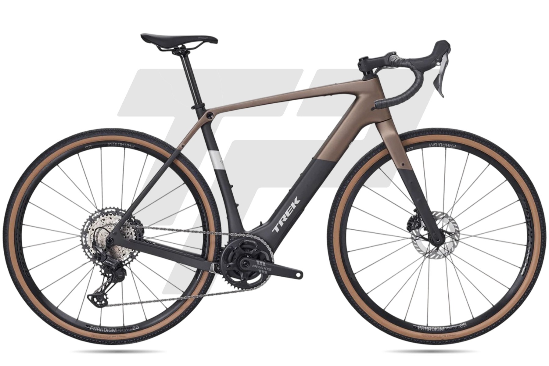 Trek Checkpoint+ SL 5 Shimano GRX RX820 1x12v Bontrager Paradigm Comp 25 Matte Bronze Age/Dark Web