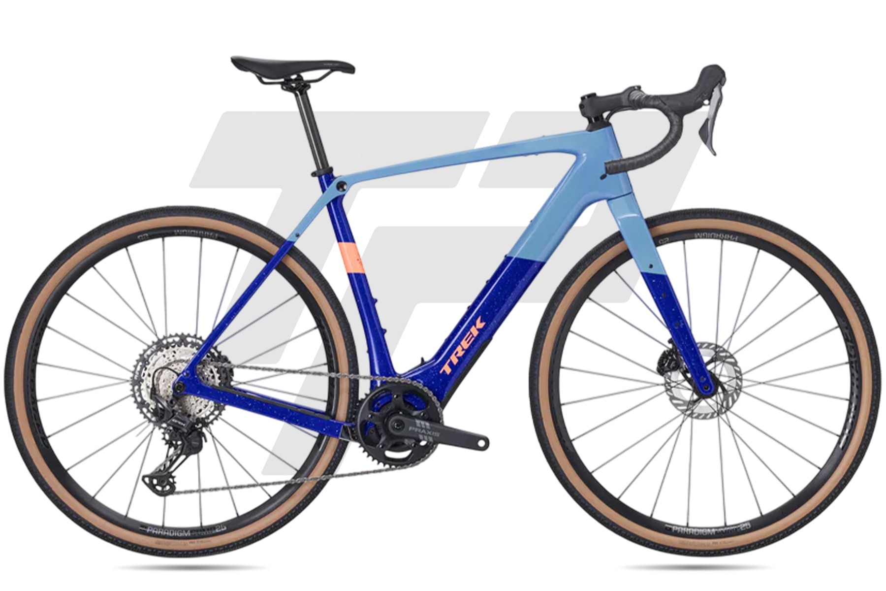 Trek Checkpoint+ SL 5 Shimano GRX RX820 1x12v Bontrager Paradigm Comp 25 Fjord Blue/Cobalt Blue