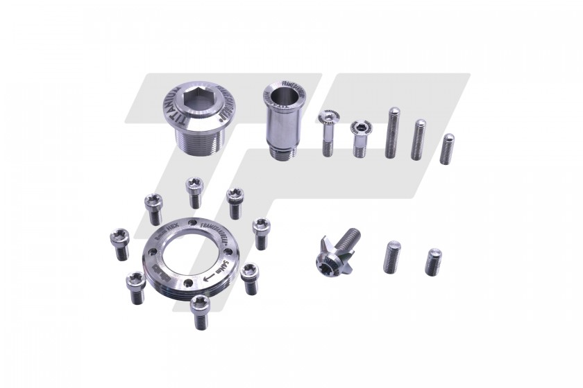 Framesandgear Kit bulloni in titanio per SRAM RED AXS F&G Silver