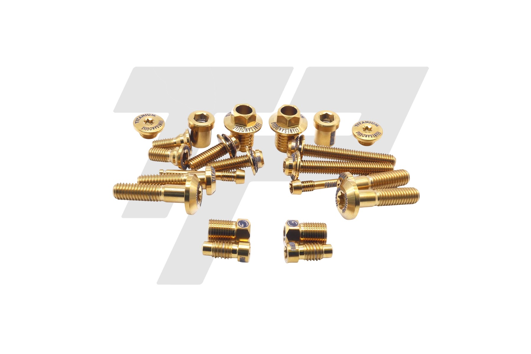 Framesandgear Kit bulloni in titanio per Shimano Ultegra R8170 F&G Gold