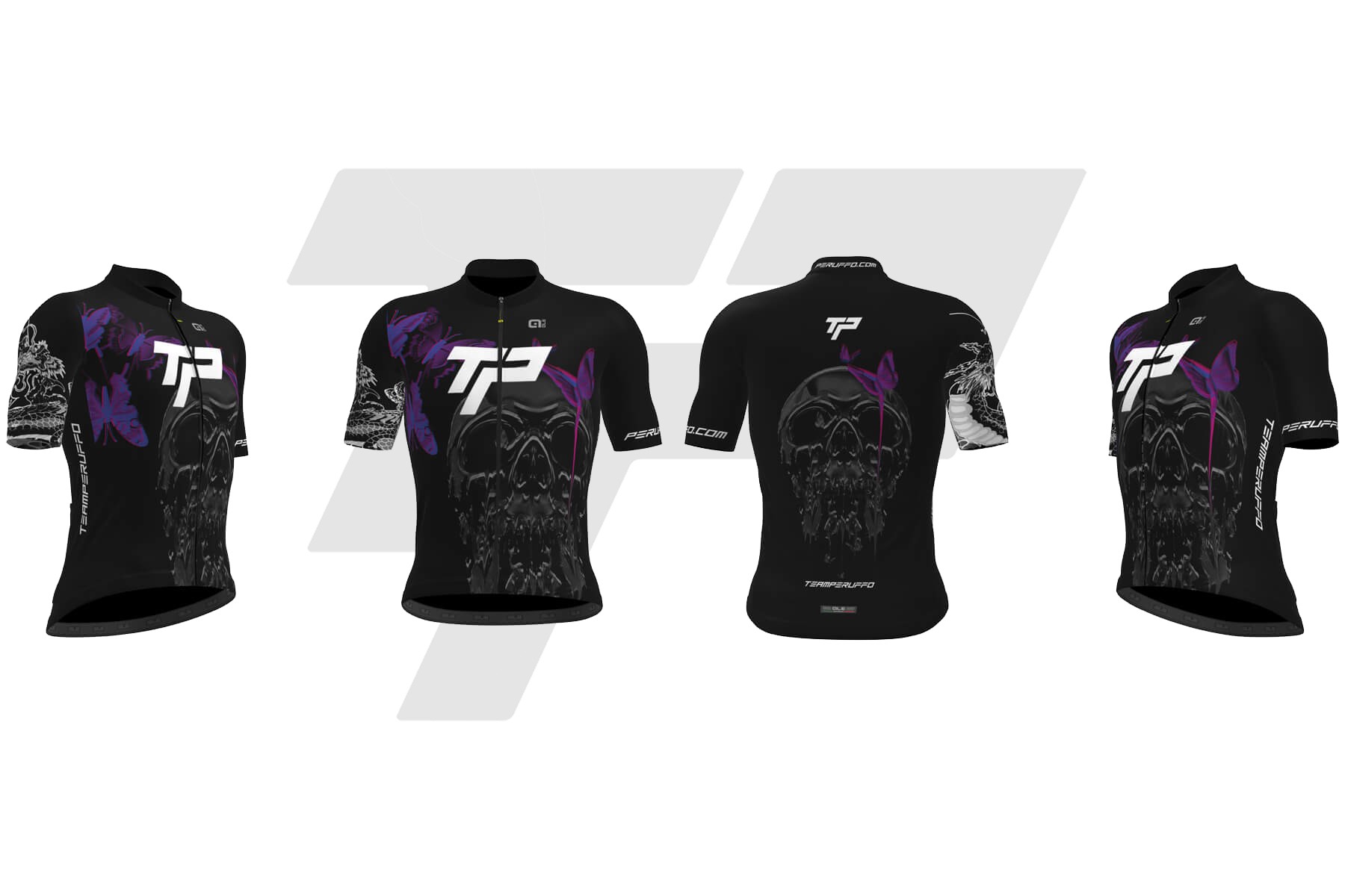 TeamPeruffo Maglia Estiva Prime LTD Skull