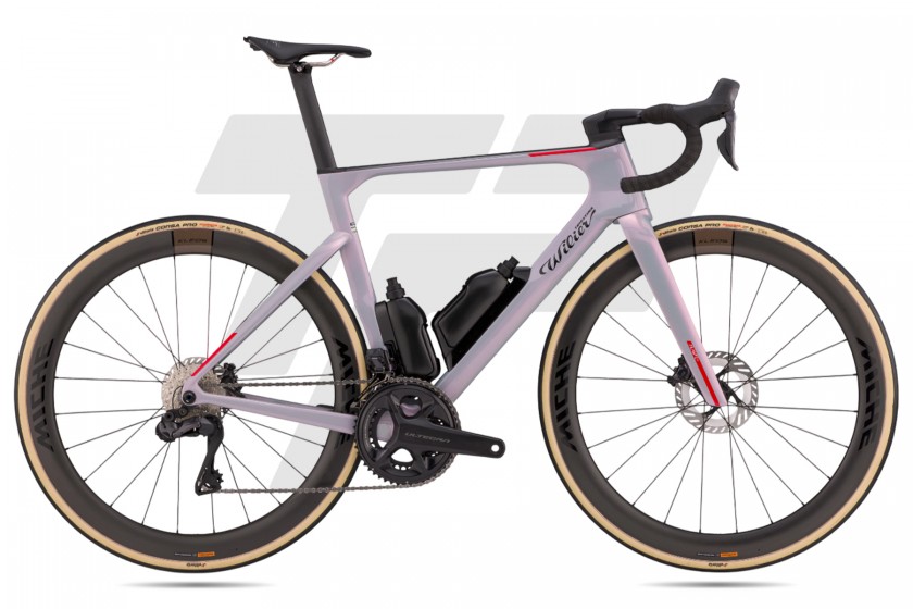 Wilier Triestina Filante SLR ID2 Shimano Dura-Ace R9270 Di2 12v Miche Kleos RD 50 Carbon Ceramicspeed Bearings F28 Lunar Grey - Glossy & Matt