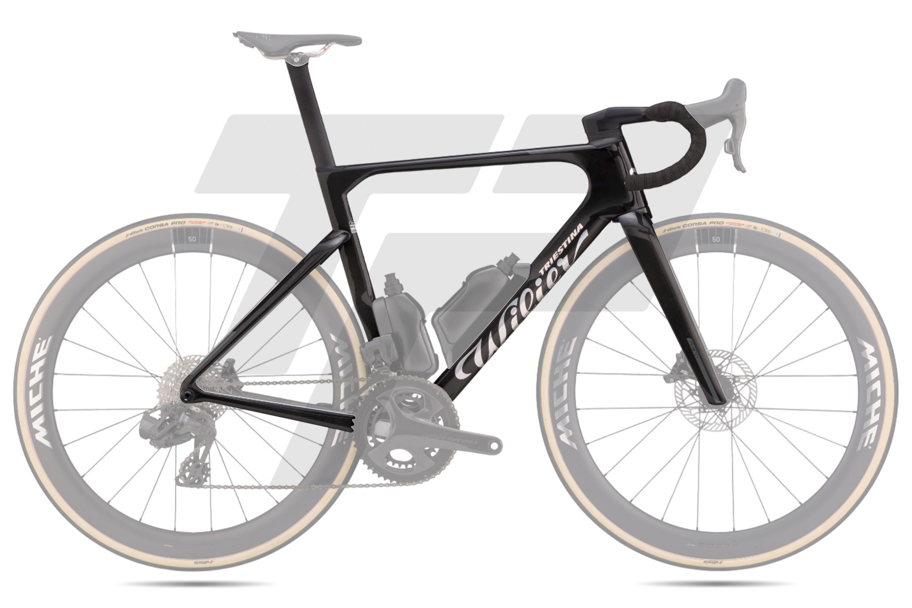 Wilier Triestina Filante SLR ID2 Telaio F29 Eclipse Black - Glossy & Matt